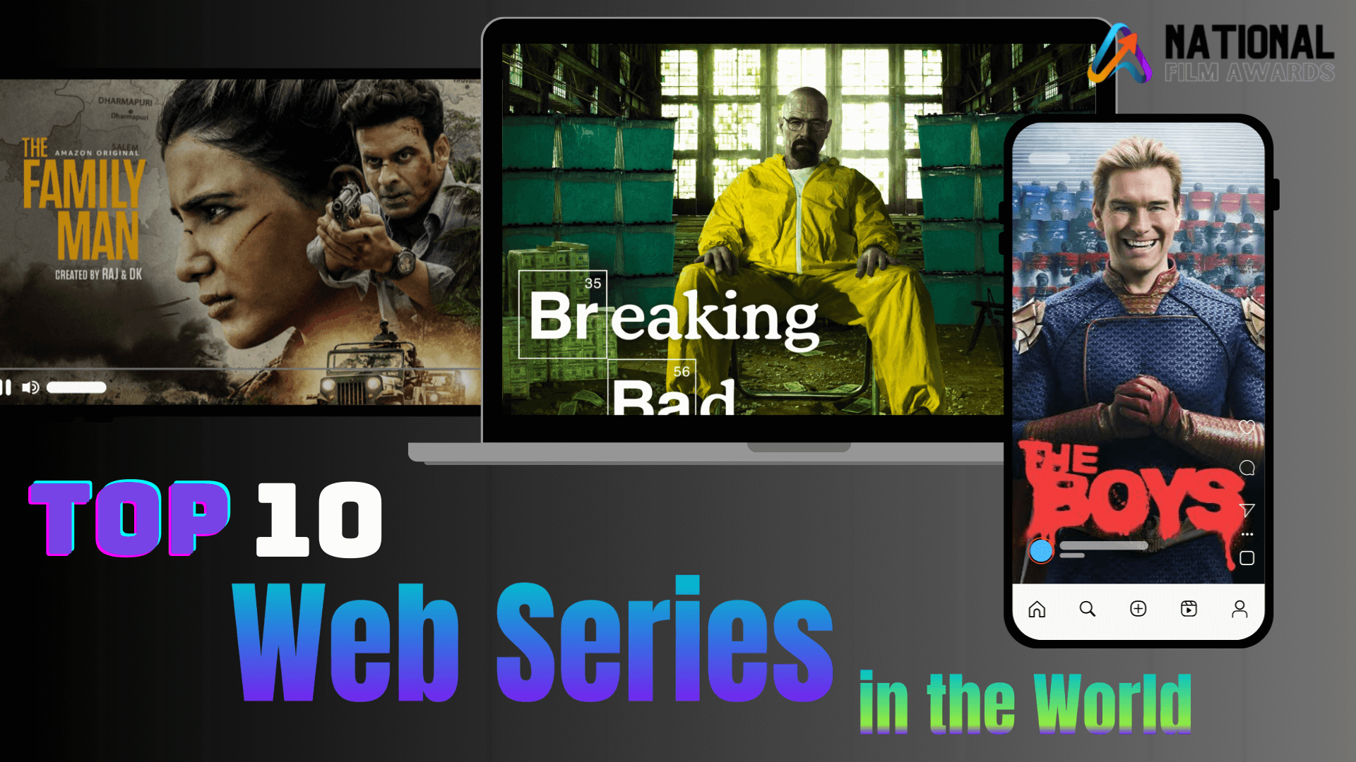 Top 10 Web Series in the World - National Film Awards