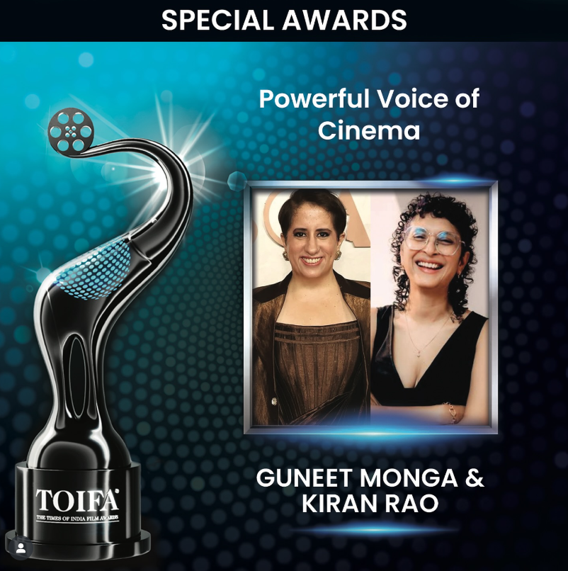 TOIFA Awards 2025 Winners List: TOIFA Toasts Best of Big Screen, OTT Space 12 Powerful Voice of Cinema: Guneet Monga & Kiran Rao