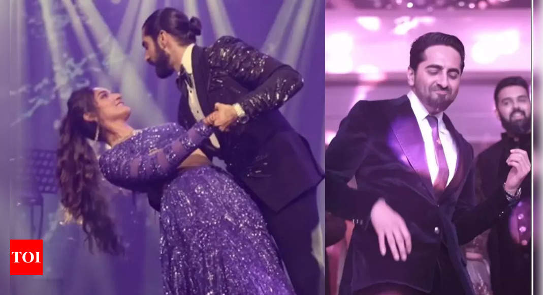 Mukti Mohan and ‘Animal’ actor Kunal Thakur dance their heart out at their wedding celebrations, Ayushmann Khurrana, Shakti Mohan join in – WATCH unseen video | Hindi Movie News