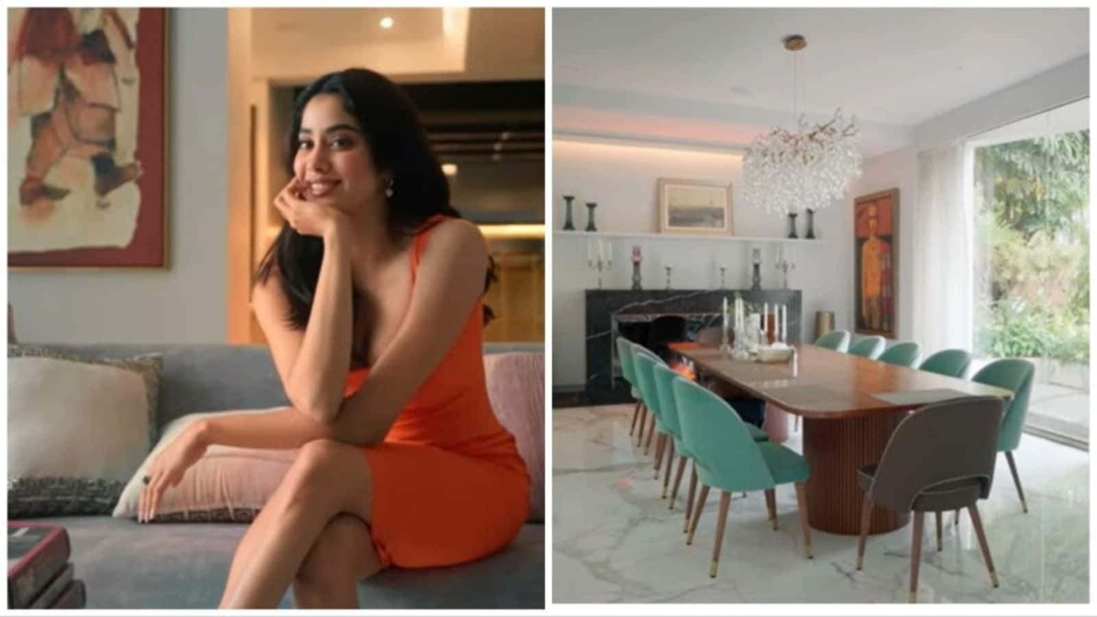 Step inside Janhvi Kapoor’s airy Mumbai home with lots of natural light. Watch | Bollywood