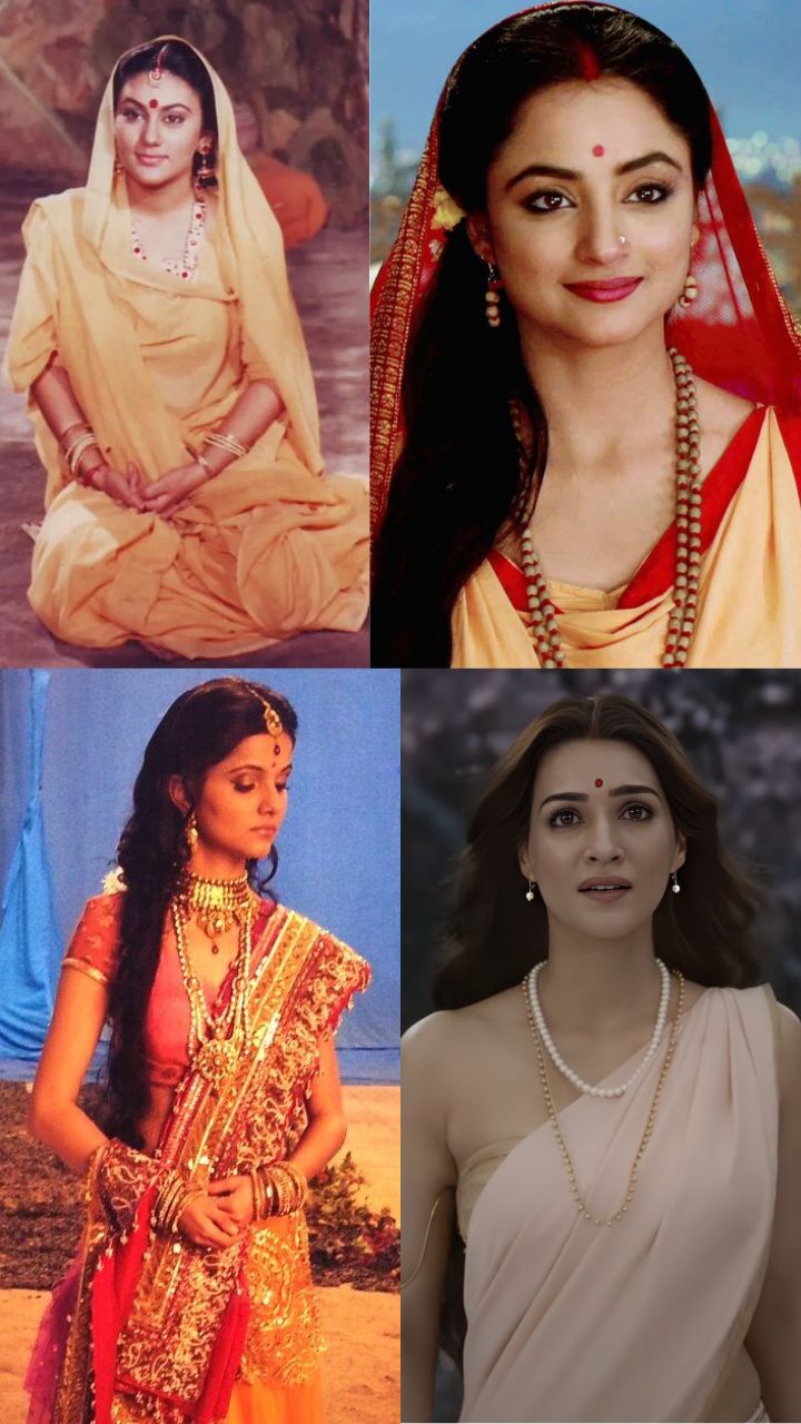 These actresses were seen in the role of Mother Sita