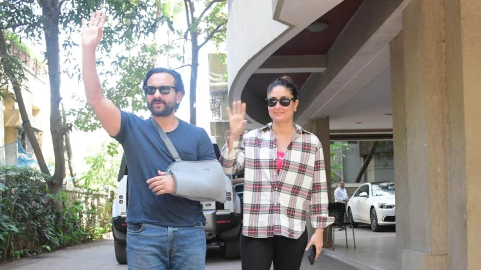 Saif Ali Khan discharged from hospital after surgery, returns home with Kareena | Bollywood