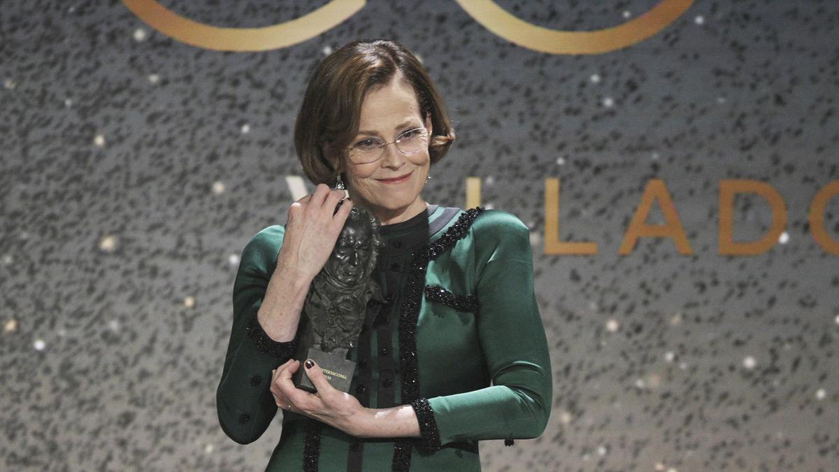 Sigourney Weaver honoured at Spain’s Goya Awards