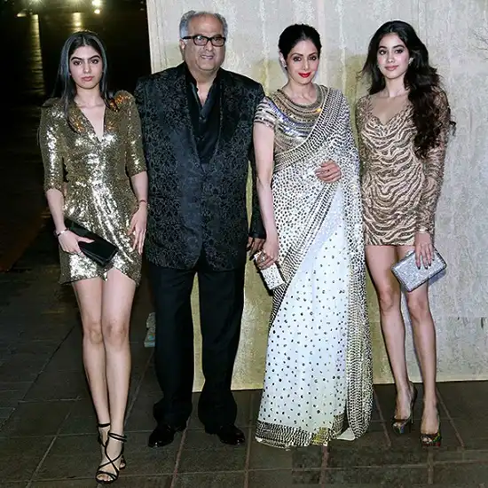 Jahnvi Kapoor's Family