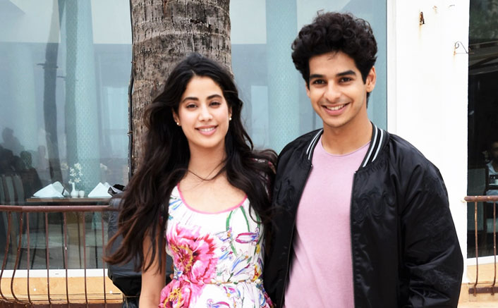 Jahnvi Kapoor with Ishaan Khatter