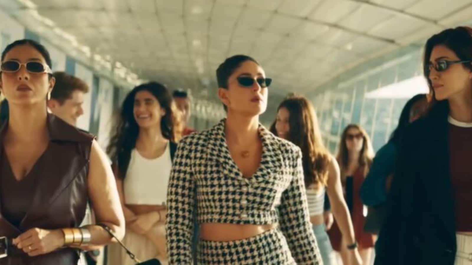 Crew teaser: Tabu, Kareena, Kriti take you on a flight that’s ‘too hot for you’ | Bollywood