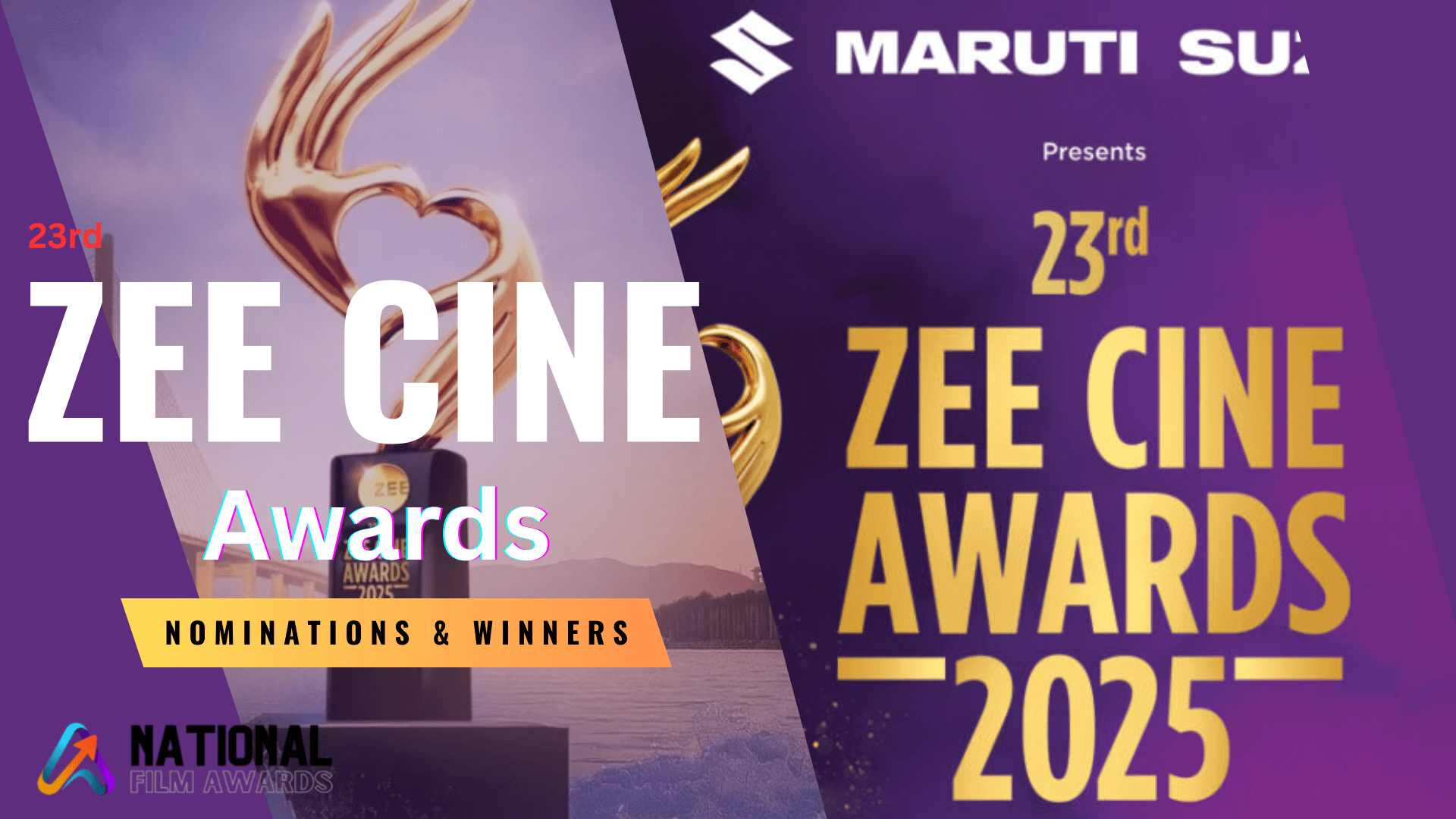ZEE Cine Awards 2025 Nominations & Winners List