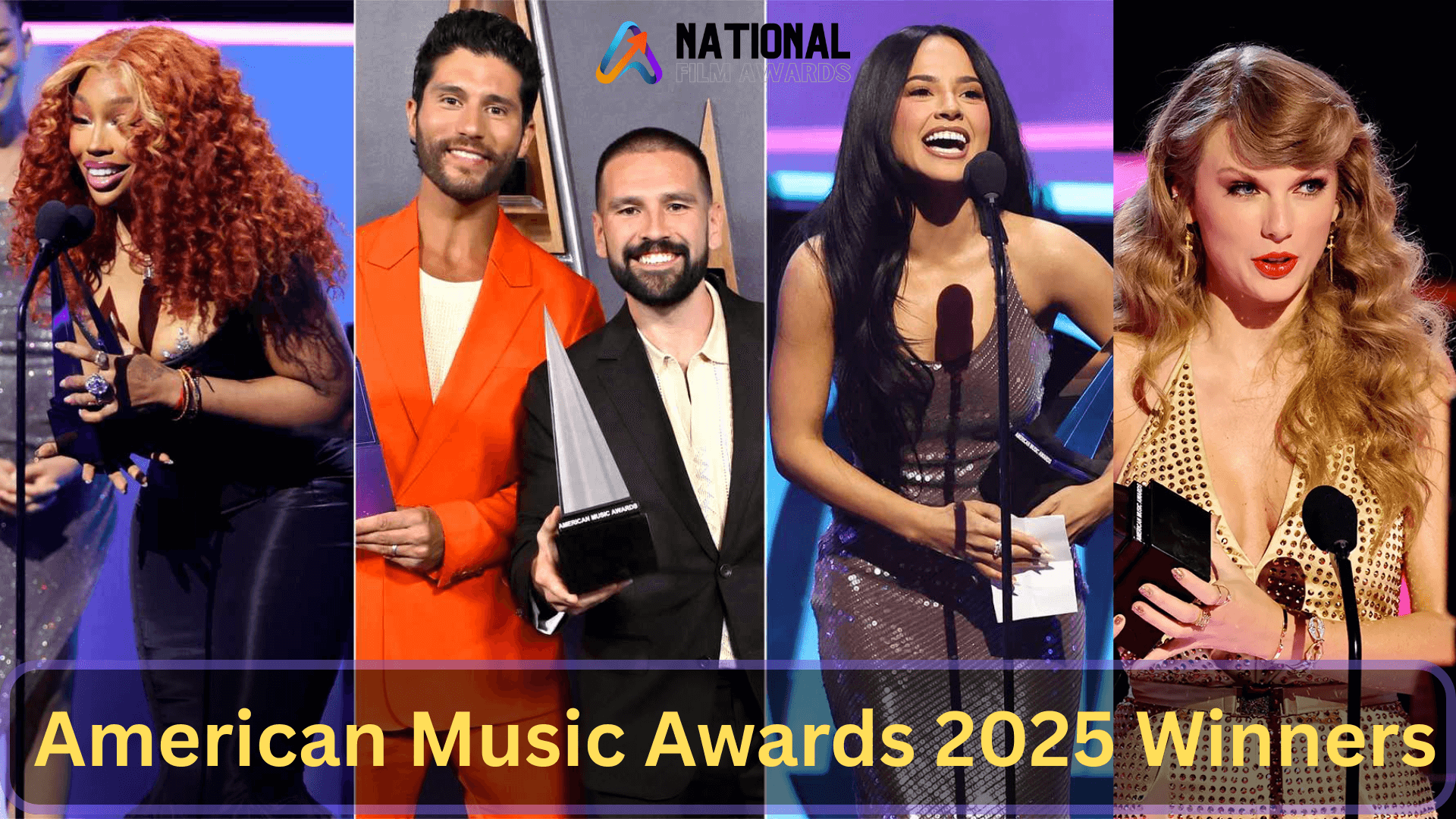 American Music Awards 2025 Winners List