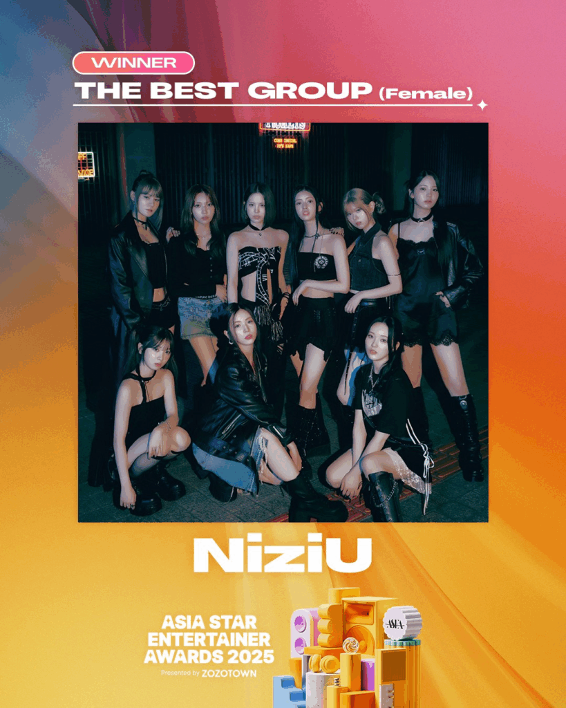 Best Group (Female): NiziU