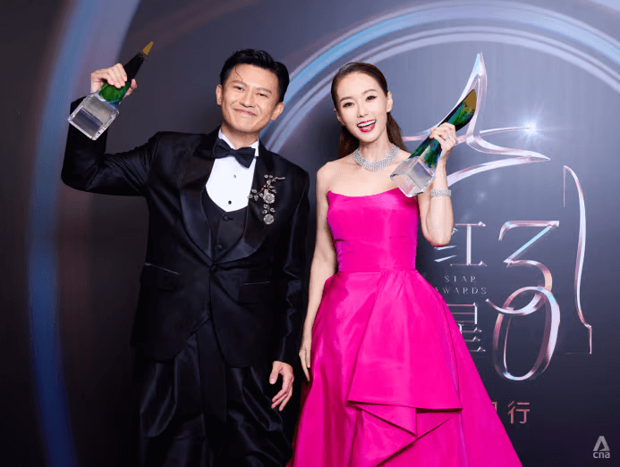 Star Awards 2025 winners Christopher Lee and Jessica