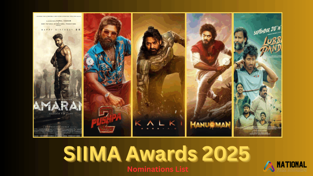 SIIMA Awards 2025 Nominations & Winners List