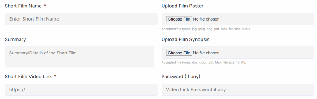 How to Submit Your Short Film To DPIFF 2026? 6 DPIFF 2026 Nomination Form